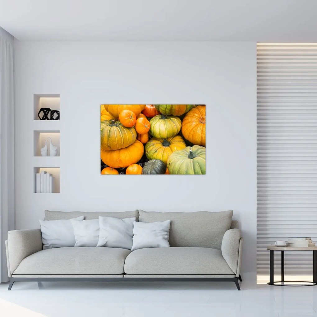 Tablou - Dovleac de toamnă (90x60 cm)