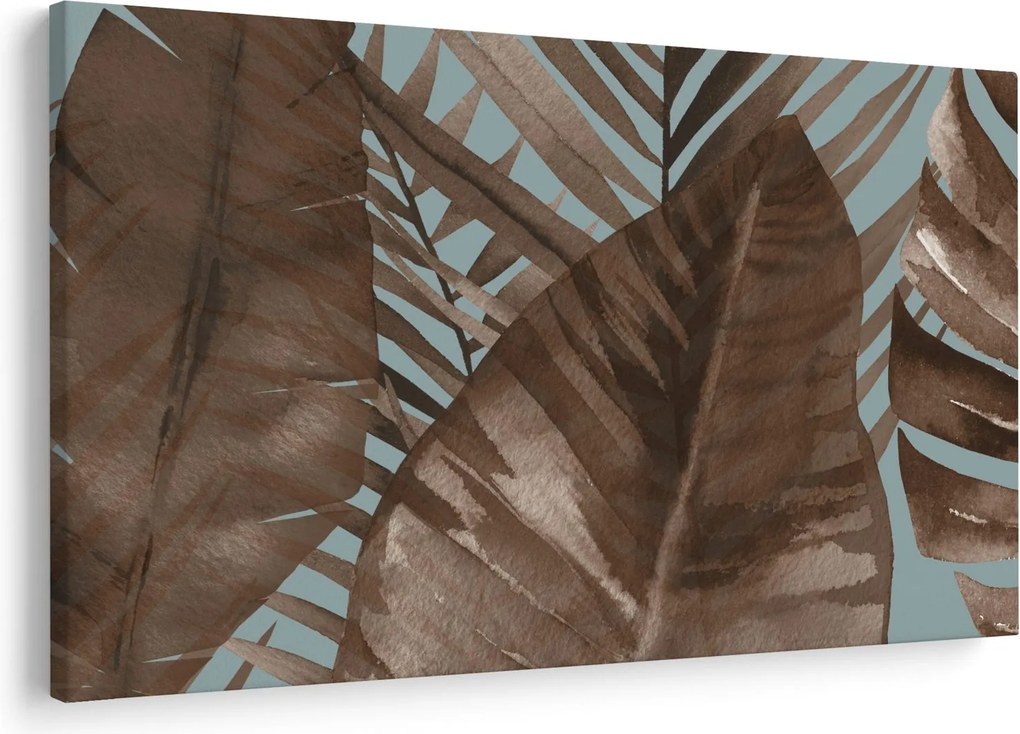 Tablou - Frunze de palmier acvarel (90x60 cm)