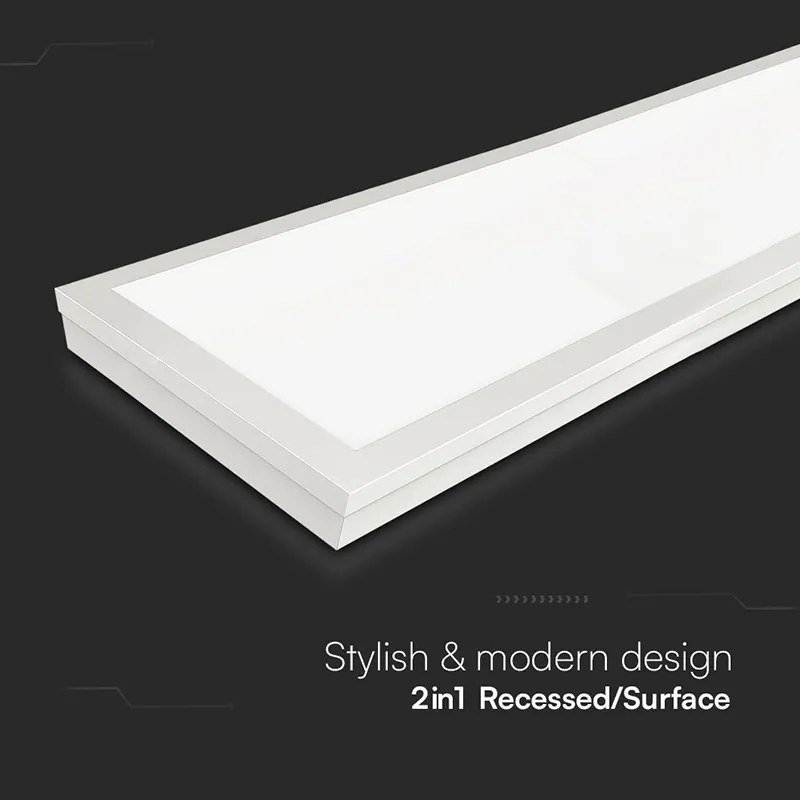 Panou led aplicabil 40w 120 x 30cm 4000k alb neutru cip samsung