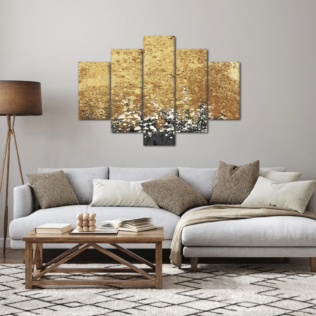 Tablou - Structura de aur N⁰3 (150x105 cm)