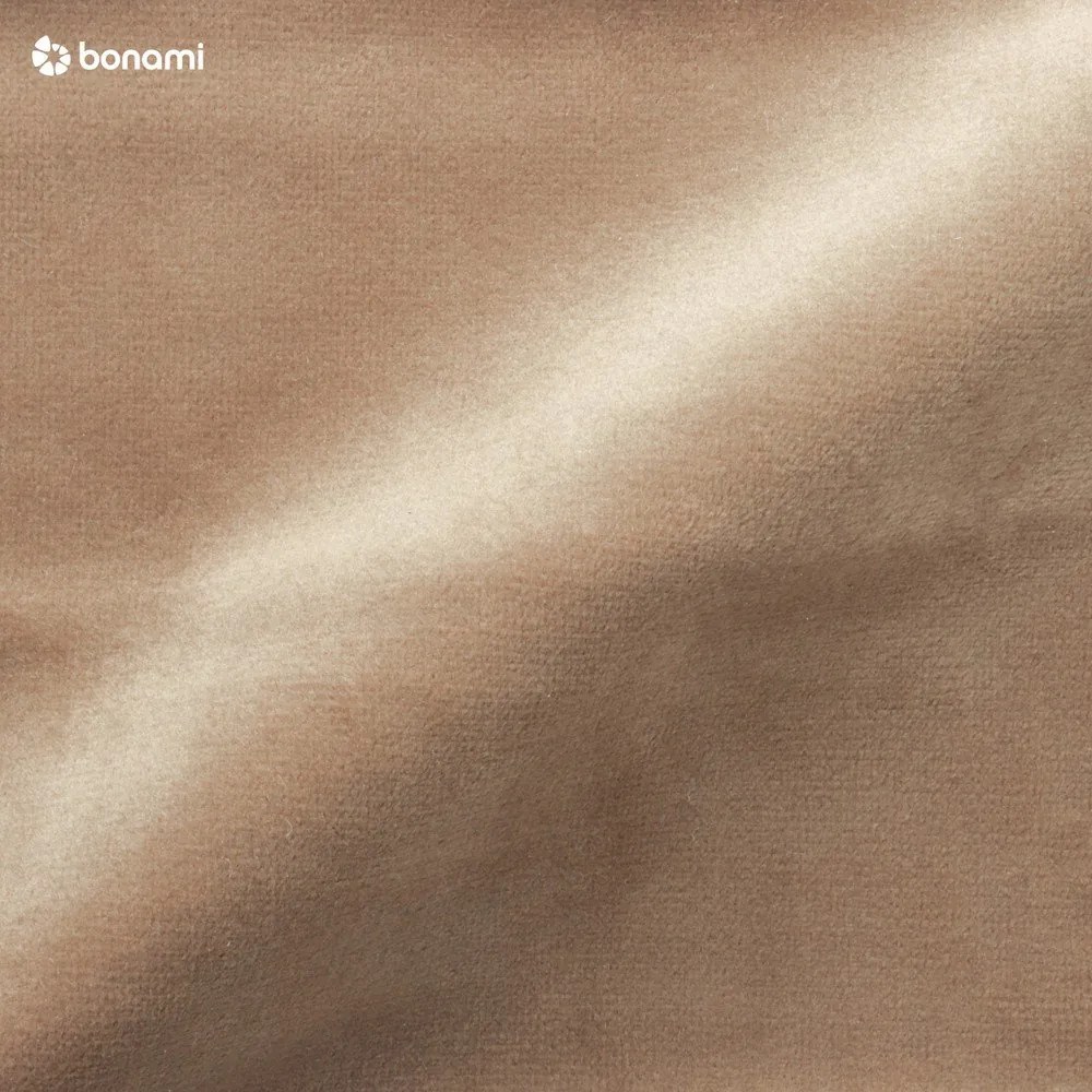 Pat boxspring maro deschis cu spațiu de depozitare 180x200 cm Bali – Cosmopolitan Design