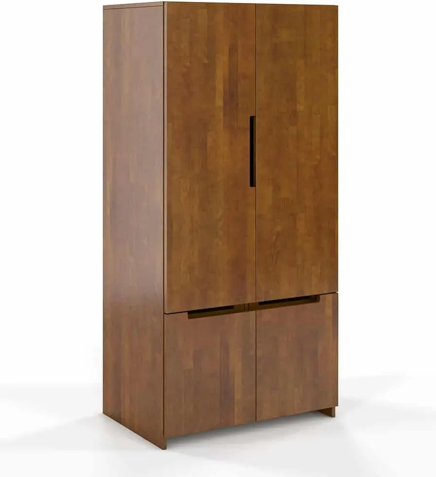 Dulap lemn masiv TerraCraft, 86 × 60 × 180 cm