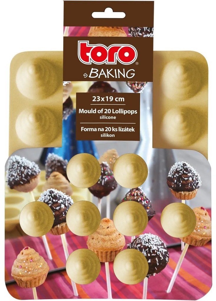 Toro Formă siliconică pentru Cake Pops, 23 x 19 cm