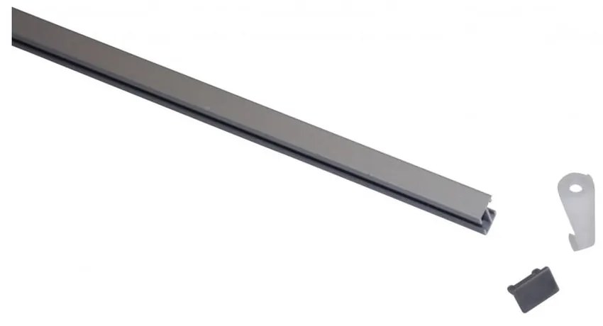 Șină de perdea din metal 200 cm Lucy - Gardinia