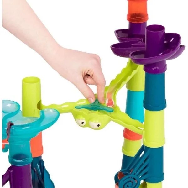 Pistă pentru bile de sticlă B-Toys MARBLE Deluxe 3xAG13