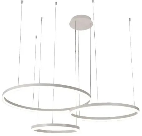 Lustră LED dimabilă pe cablu LED/125W/230V 3000-6500K + telecomandă