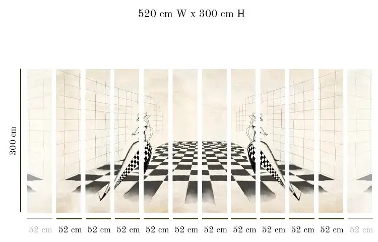 Tapet VLAdiLA Otto 520 x 300 cm