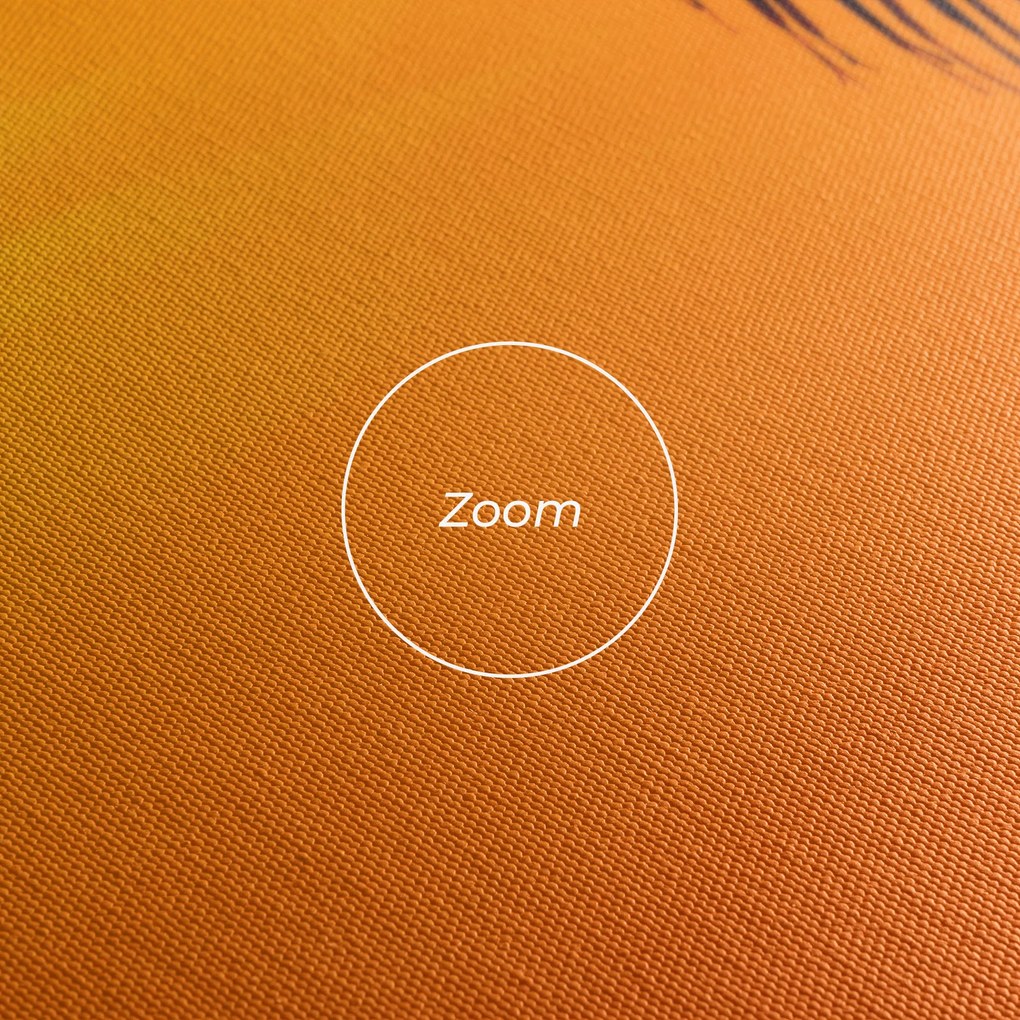 Tablou Canvas, 40x80cm, Dormitor si Living, Peisaje, Vara, Tropical Beach Sunset