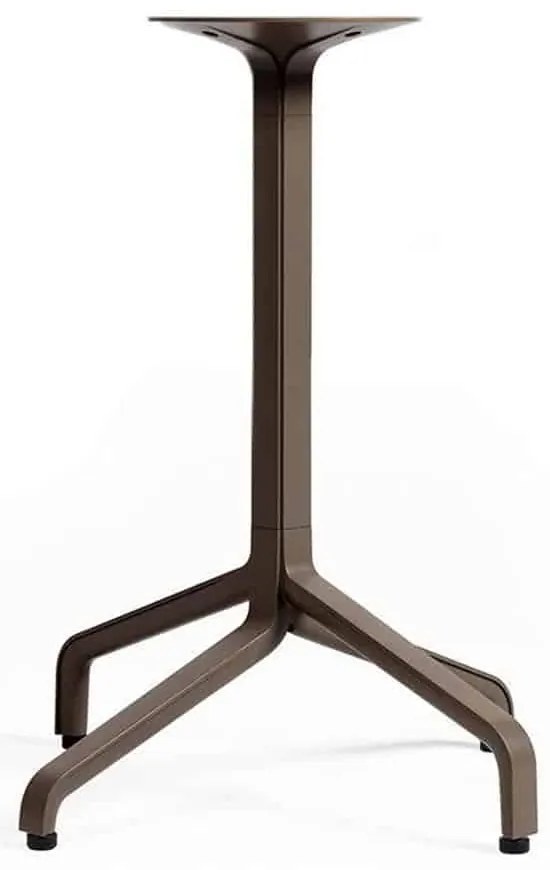 Bază masă exterior Nardi - Frasca Mini Fix, 45 x 45 x 72 cm Tabacco