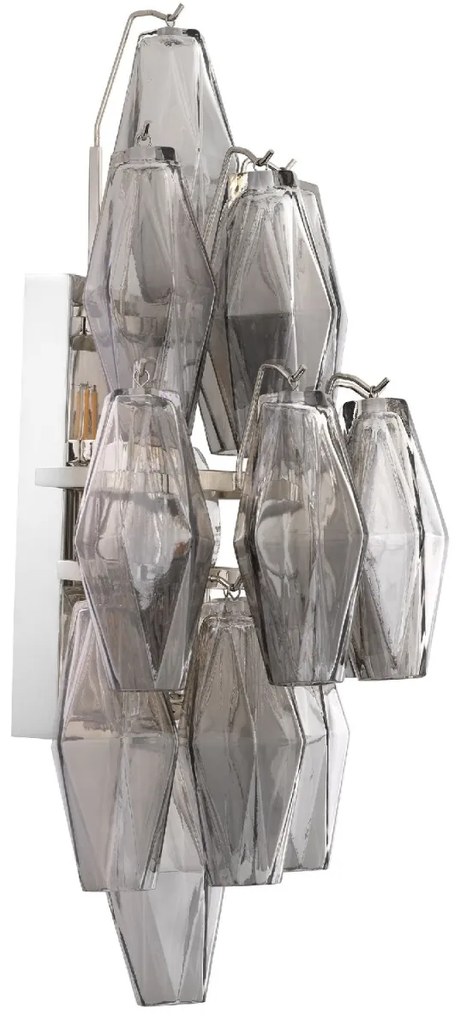 Aplica de perete design elegant LUX Benini nickel