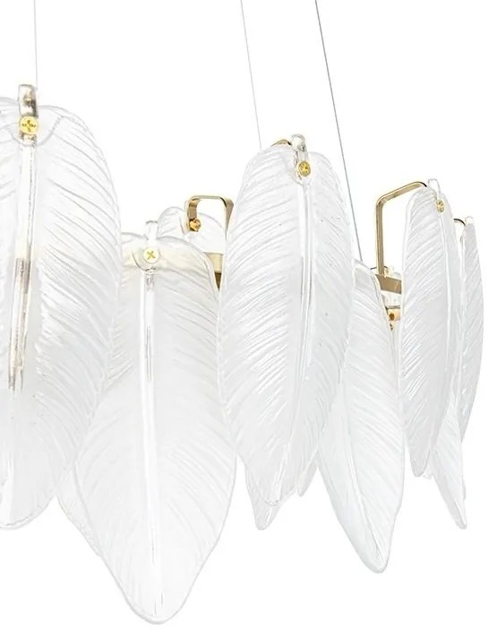 Lustra suspendata design modern Roch 80 auriu