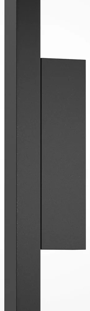 Aplica LED liniara stil minimalist Model negru