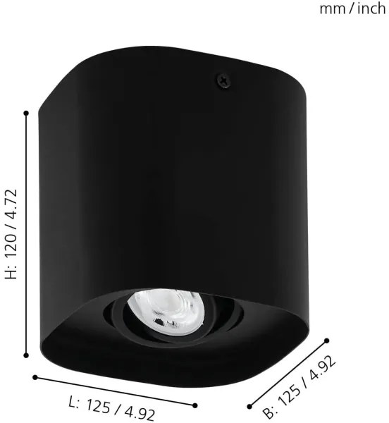 Spot LED RGBW dimabil CAMINALES-Z 1xGU10/5W/230V Eglo 99673