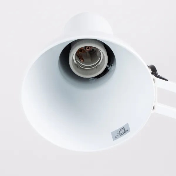 Lampă de masă ROMERO 1xE27/60W/230V albă Brilagi