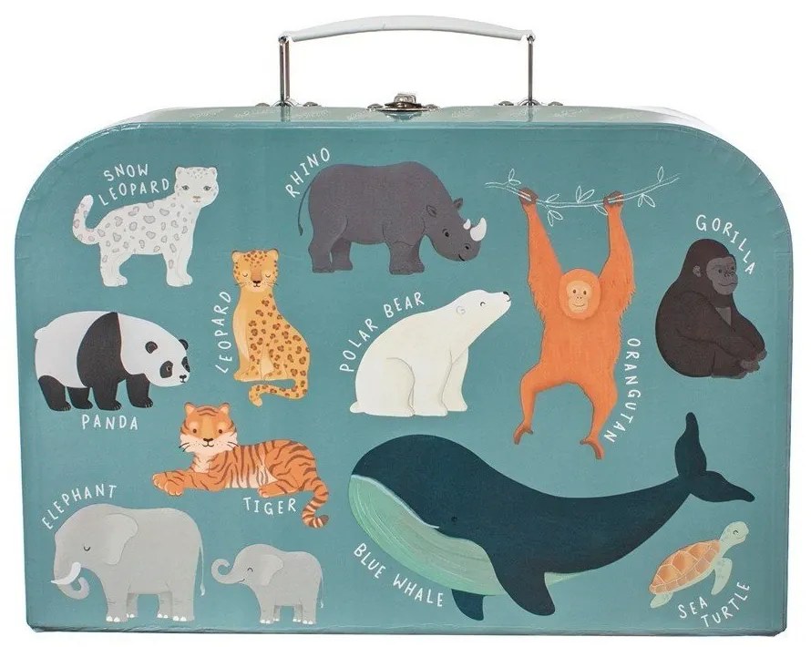 Veselă de jucărie pentru copii Endangered Animals – Sass &amp; Belle