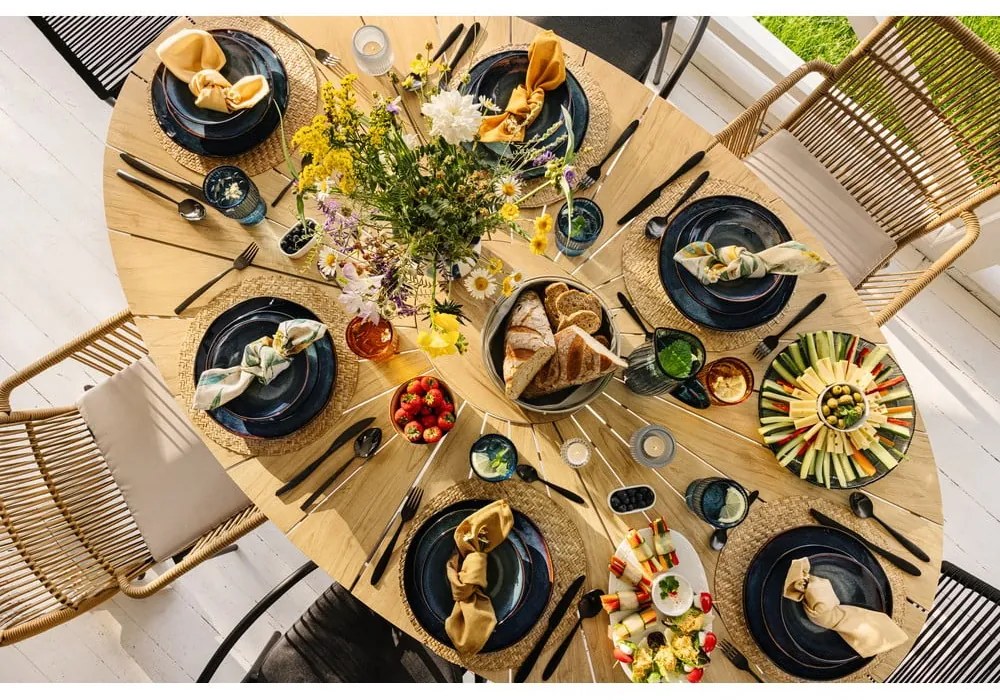 Masă de grădină cu blat artwood Bonami Selection Marienlist, 190 x 115 cm