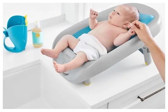 Șezlong de baie Skip Hop MOBY albastru