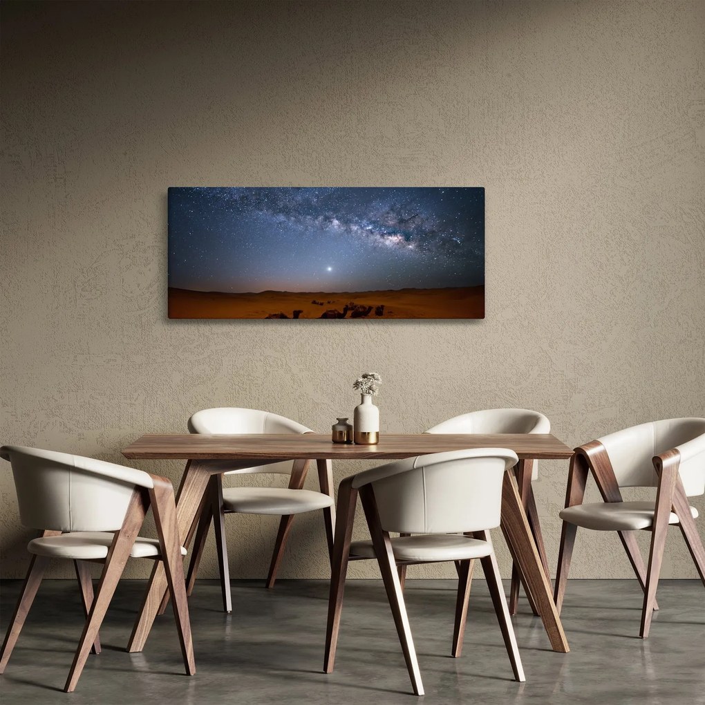 Tablou - Noapte in deșert (120x50 cm)