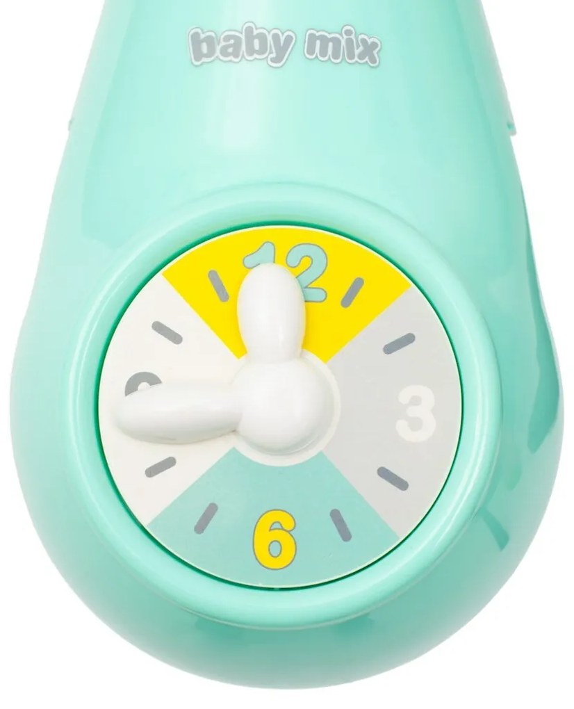Baby Mix Carusel deasupra pătuțului cu proiectorde lumină, verde