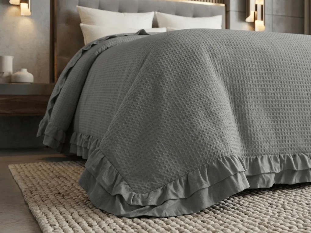 Cuvertura de pat MONTEGO, gri Dimensiune: 200 x 220 cm