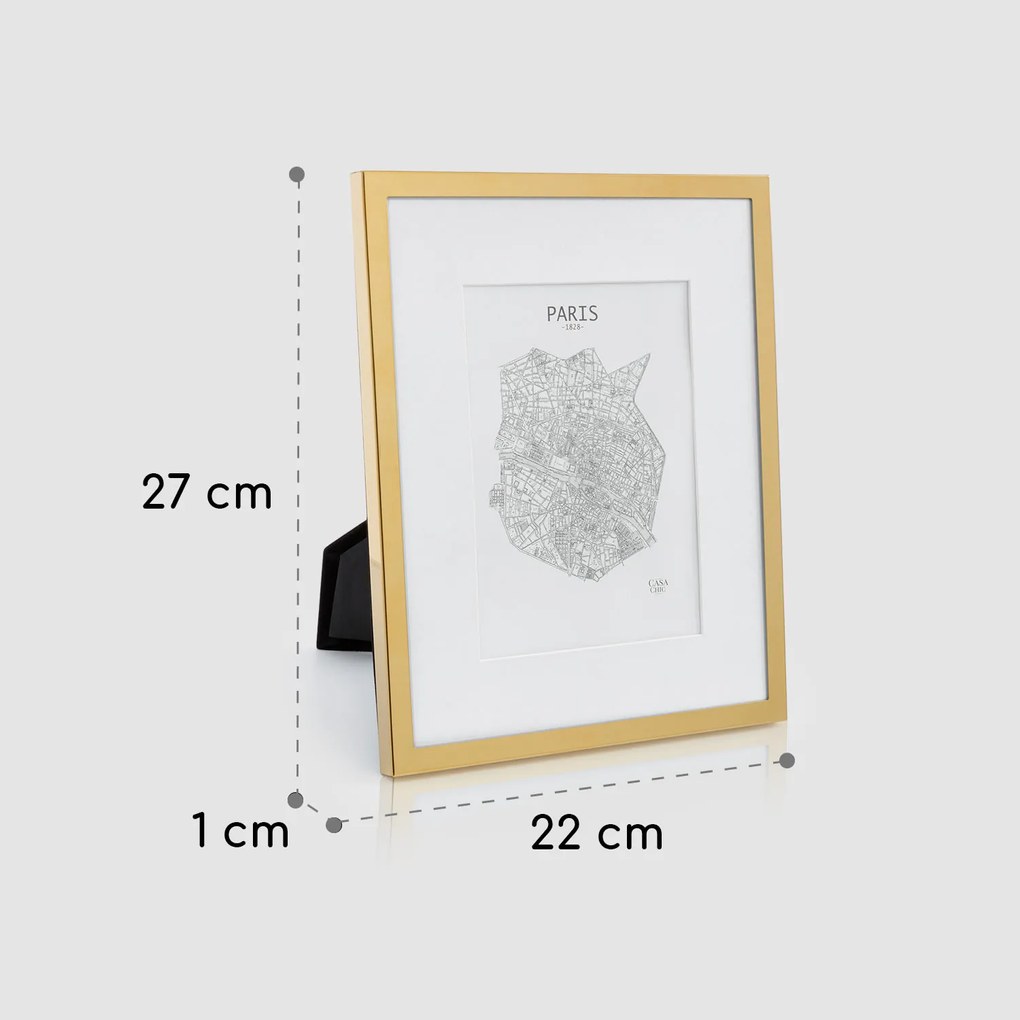 Berwick, ramă pentru fotografii, dreptunghiulară, fotografii 24,8 x 19,3 cm, montată, sticlă