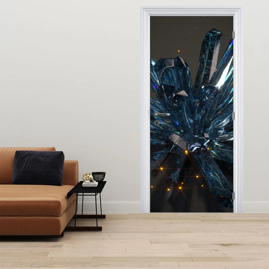 Fototapet pentru ușă - Cristal (95x205cm)