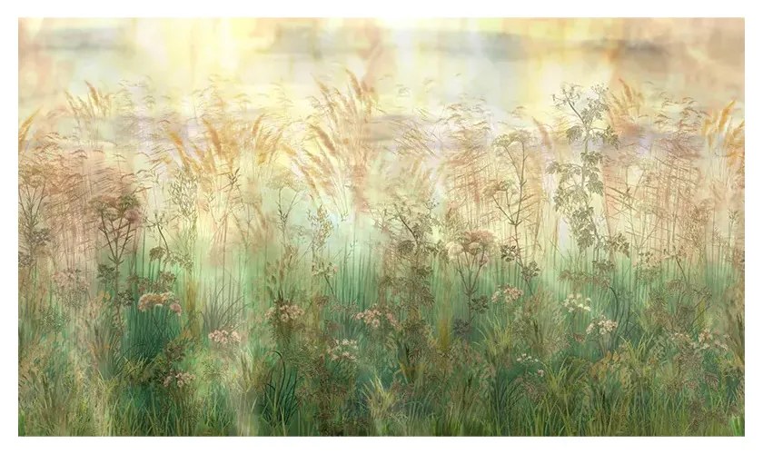 Tapet VLAdiLA Bright Greenery Sunset 520 x 300 cm