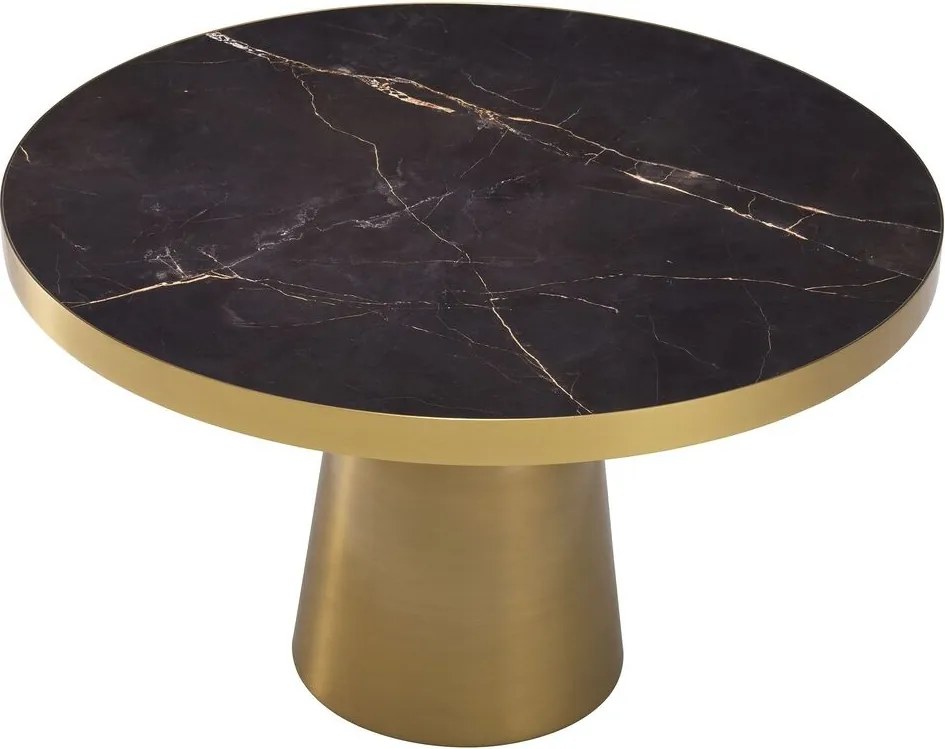 Masuta de cafea design LUX Soren, alama 115542 HZ