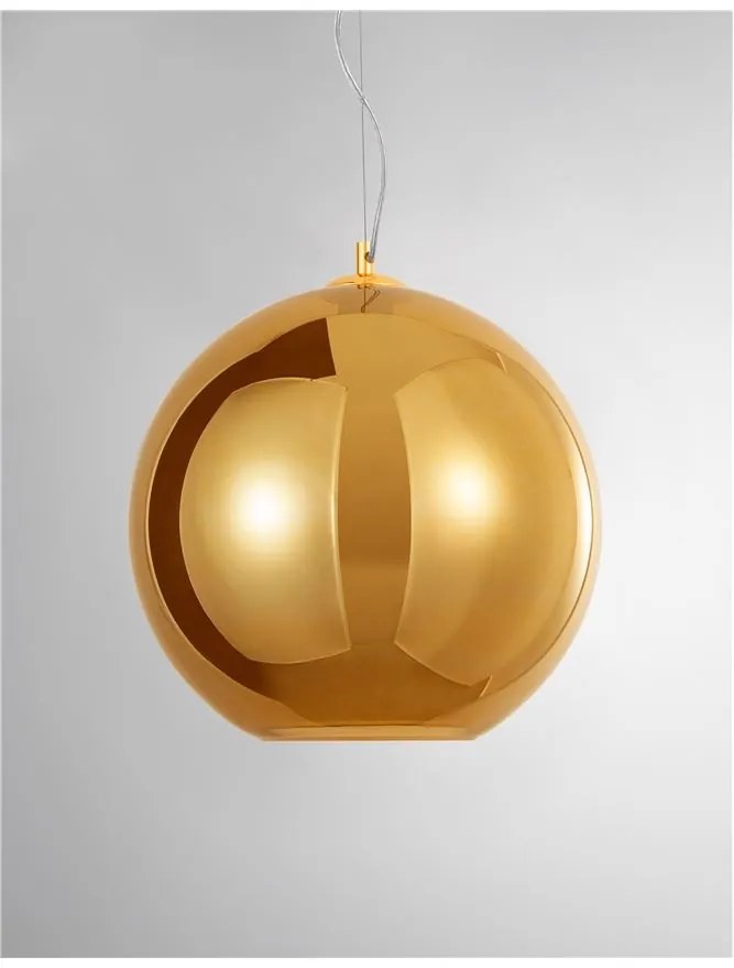 Pendul design modern NAZIO, 35cm, auriu NVL-9080352