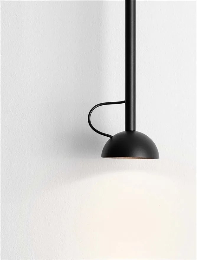 Pendul LED ajustabil design minimalist OLA negru