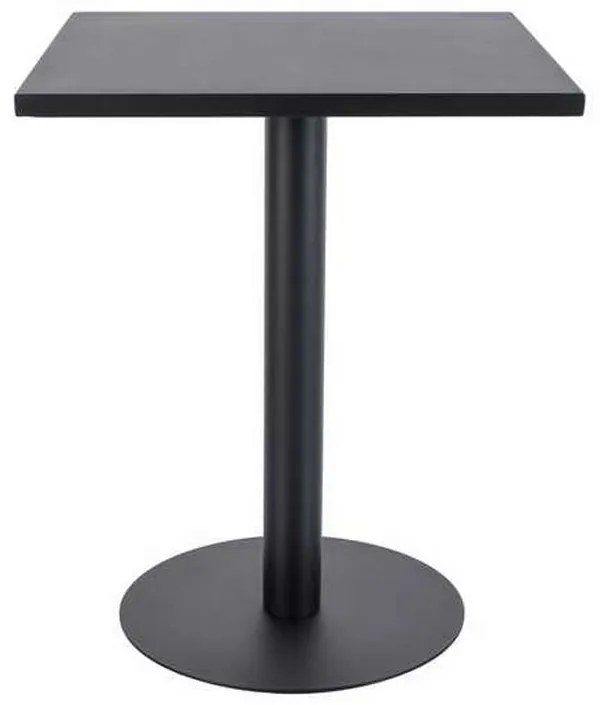 Masă de bar Barclay mic - pătrat, negru