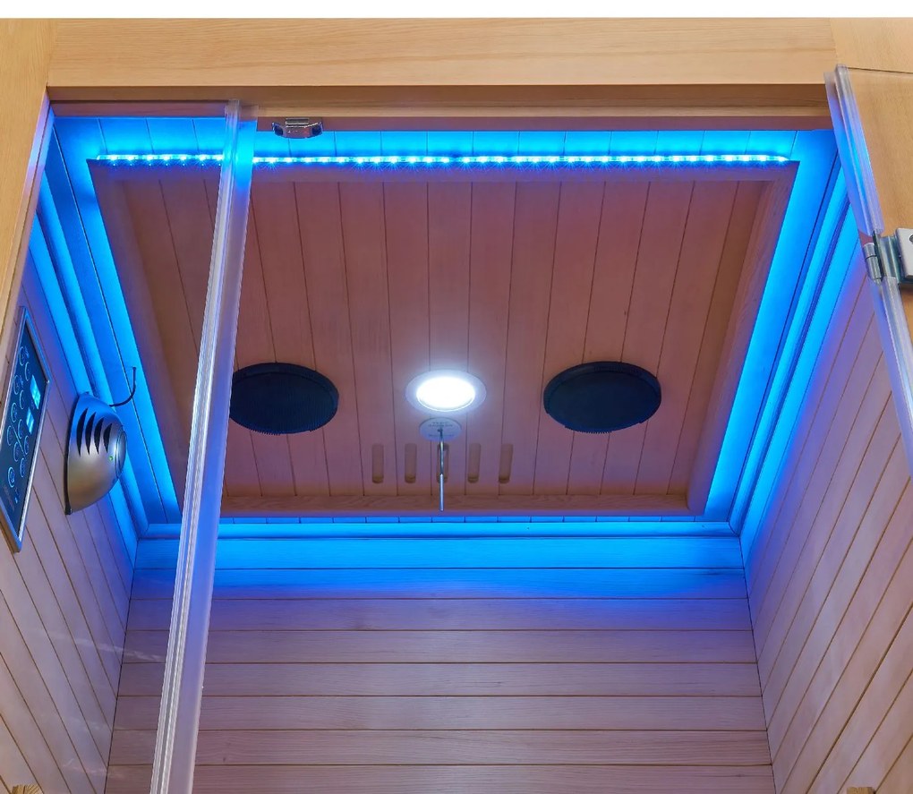 Infračervená sauna Kiruna 90 s duálnou technológiou