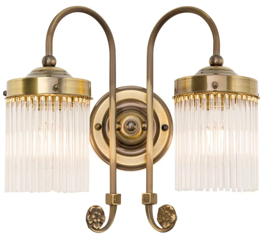 Aplica de perete Art Nouveau STABCHENSERIE, patina