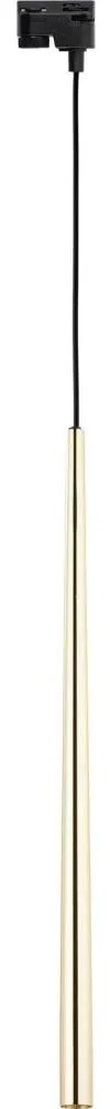 Lustră pe cablu pentru sistem de șină PIANO 1xG9/8W/230V auriu/negru