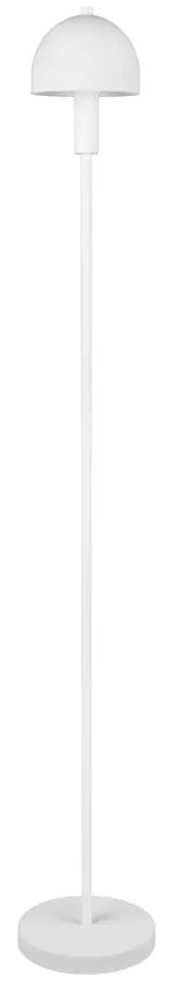 Lampadar alb cu abajur din sticlă (înălțime 120 cm) Glenn – Reality