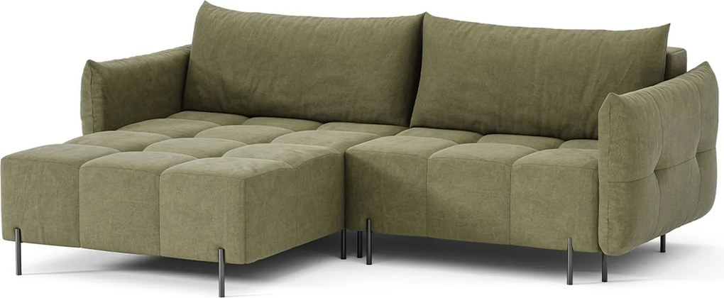 Canapea lemn masiv extensibilă Kliff 250×187 cm
