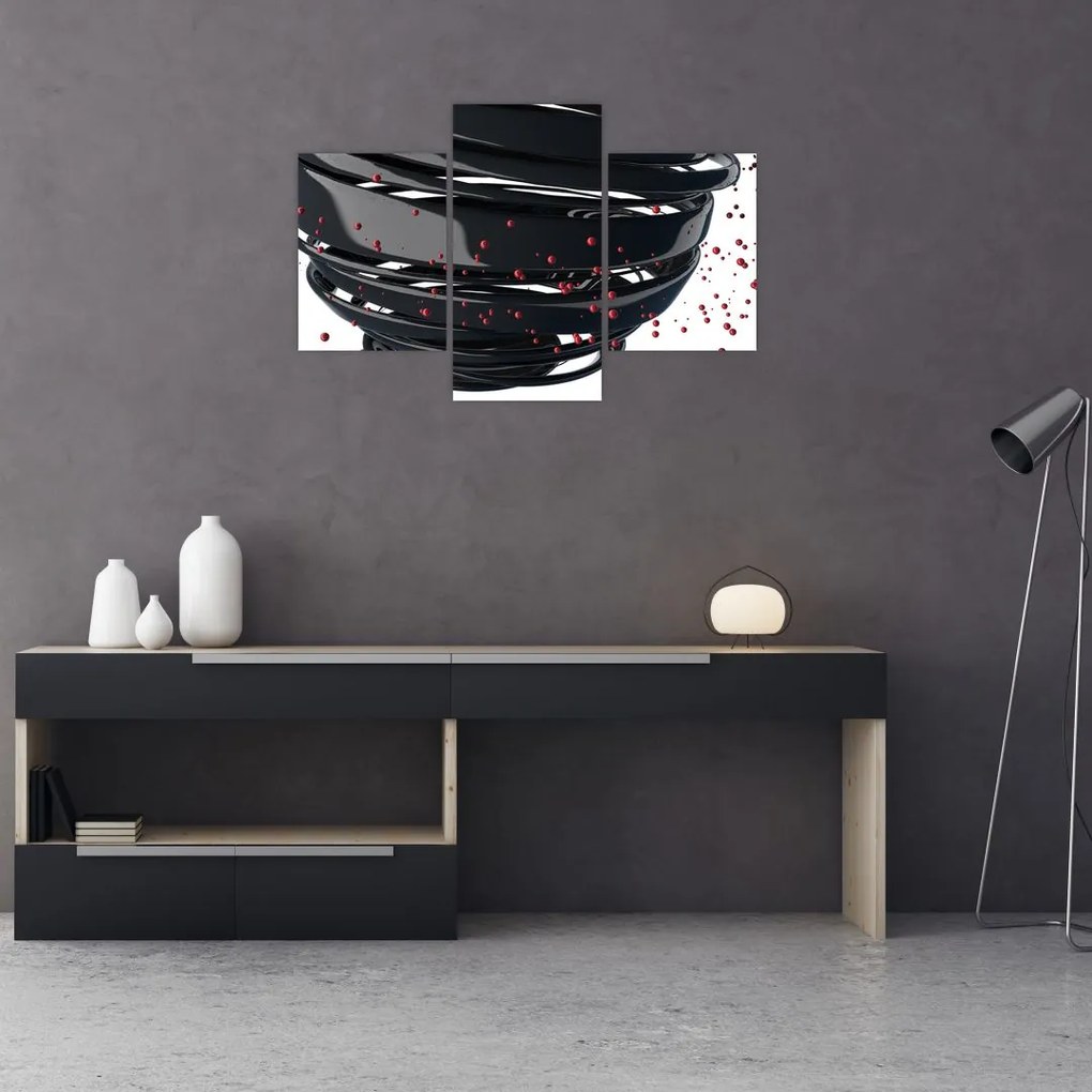 Tablou - Abstracției de glob pământen (90x60 cm)