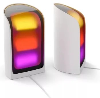 Philips Hue PLAY Wall Washer - Set 2 buc. lămpi LED RGBW reglabile, 20W/230V, 2000–6500K, albe