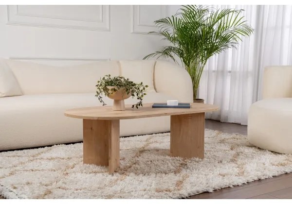 Măsuță de cafea NEL, stejar