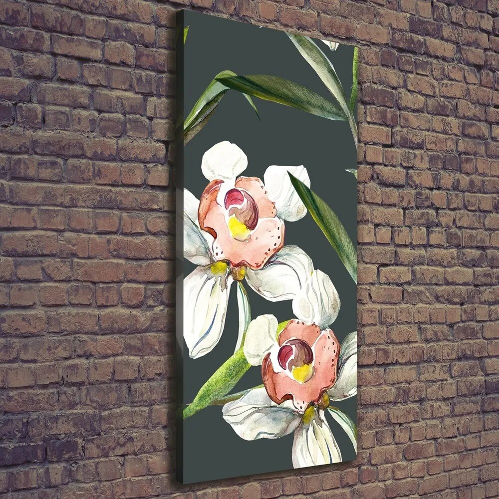 Tablou pe pânză canvas Model floral