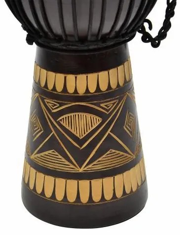 Tambur african Djembe, 50 cm - tăiat manual