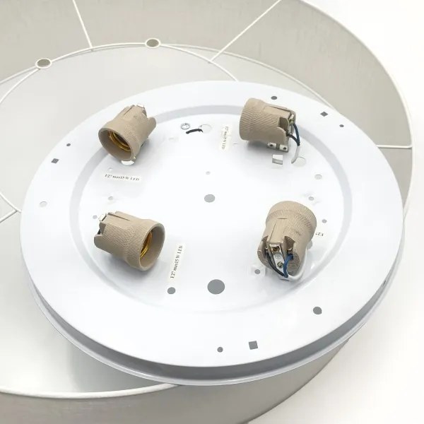 Brilagi - Plafonieră LED SIRIJA 4xE27/60W/230V, diam. 60 cm, albă