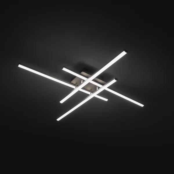 Brilagi - Plafonieră LED STRIPES, 37W, 230V, argintie