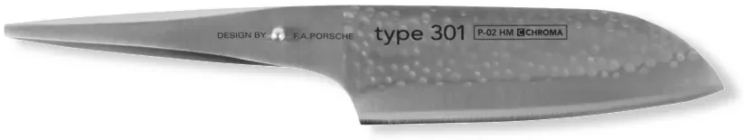Cutit Santoku 17,8 cm Hammered Type 301 by F.A. Porsche CHROMA P02-HM