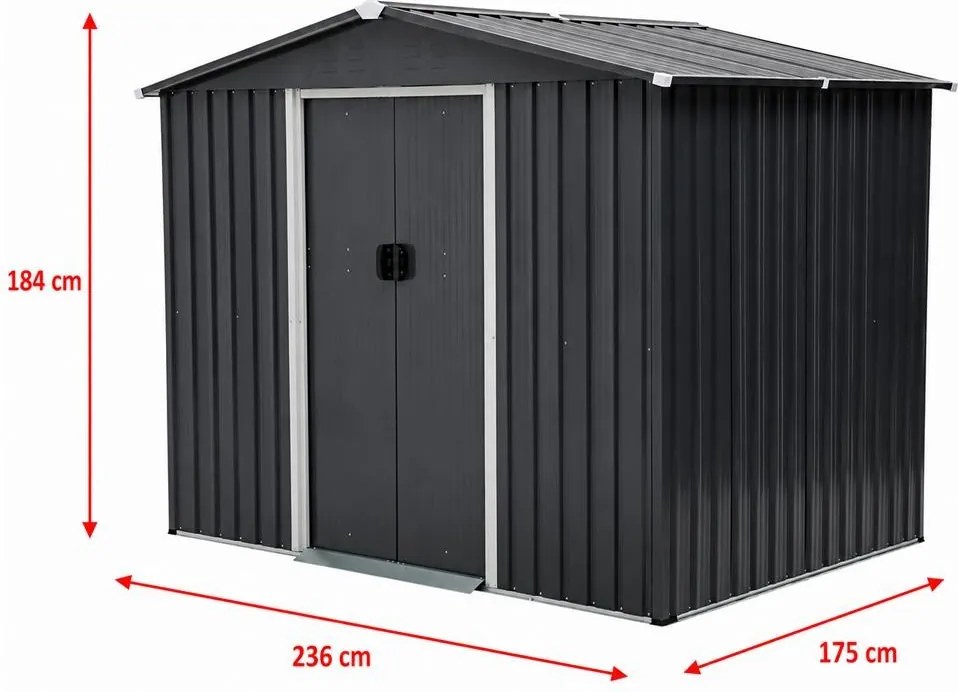 Căsuță de grădină pentru unelte AVENBERG 2,36 × 1,75 m