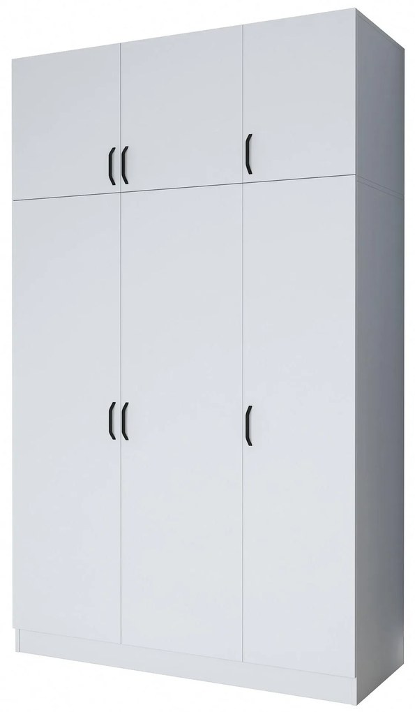 Dulap cu rafturi Bafaretta 4 (alb). 1106725
