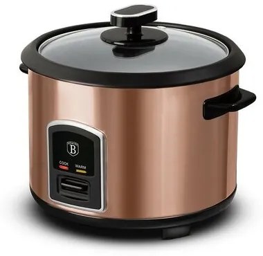 Aparat pentru preparat orez Berlinger Haus Rosegold Metallic Line, 1,8 l