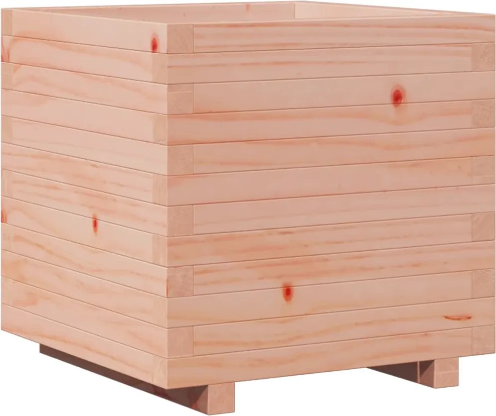 vidaXL Jardinieră de grădină, 50x50x49,5 cm, lemn masiv Douglas