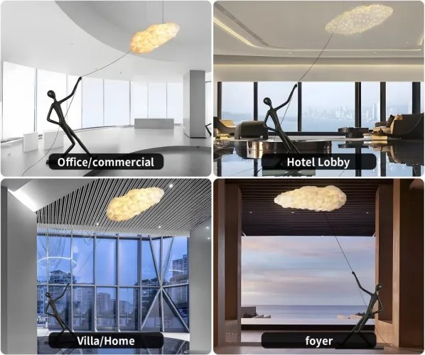 Immax 08800XL - Lampadar SILUETTE 6xE27/40W/230V 180 cm Dream Reach