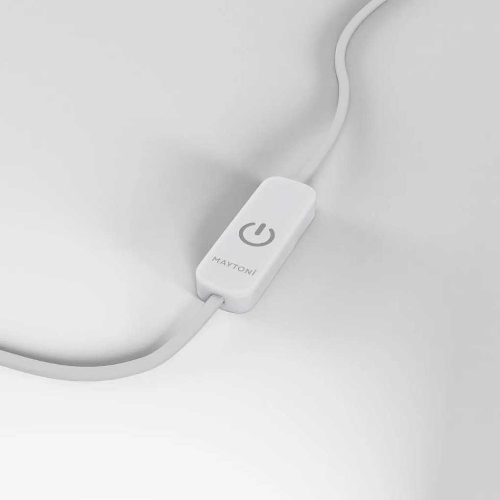 Veioza/Lampa de masa LED design modern Spirito alba
